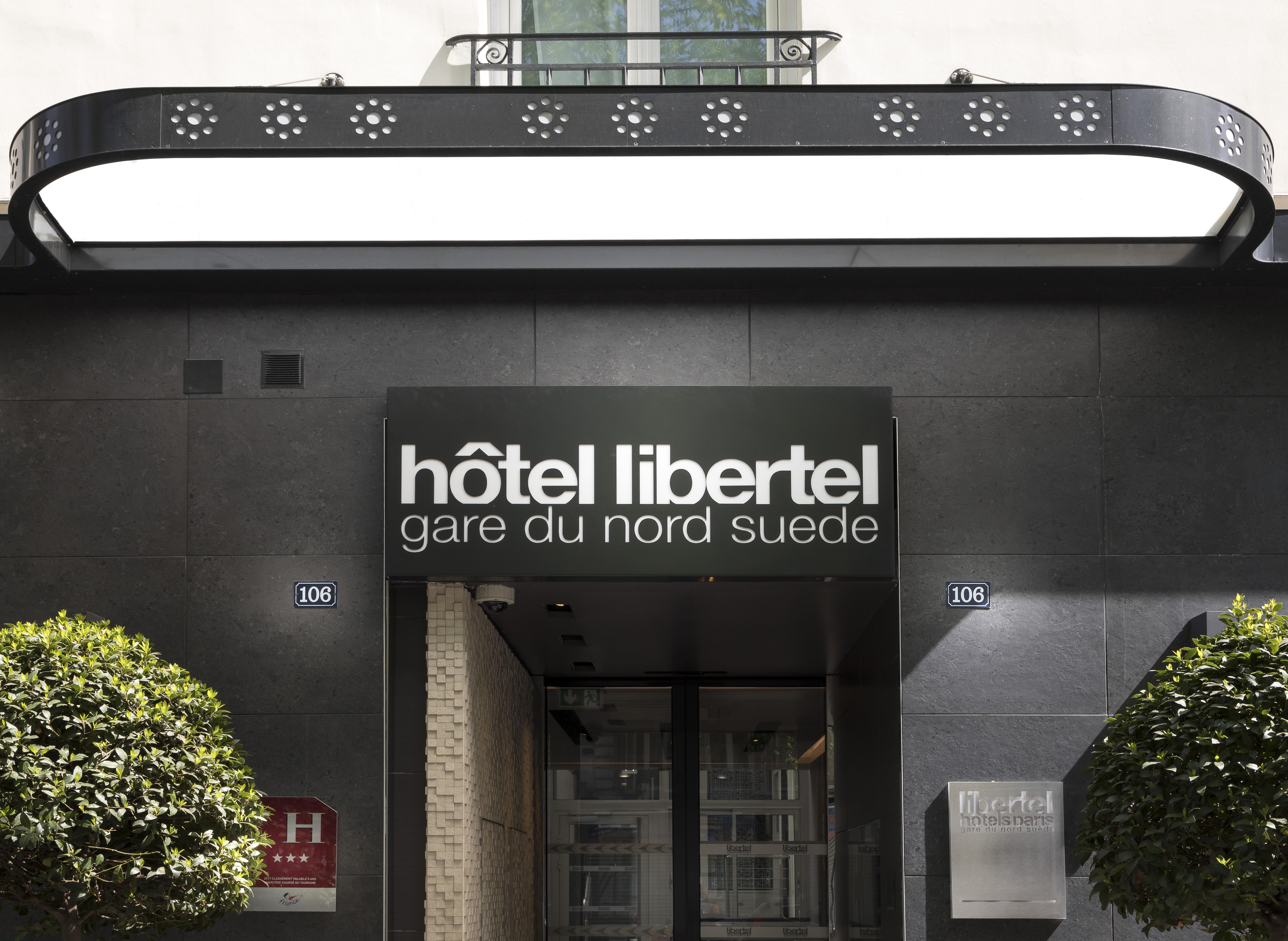 Libertel Gare Du Nord Suede Hotel Parigi Esterno foto